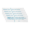 thumbnail image 1 of Protective Hygienic Clear See-through Liners Strips Swimwear Bikini Lingerie 100, 1 of 4