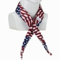 thumbnail image 1 of Protective Industrial Patriotic Evaporative Mesh Cooling Bandana or Neckband, 1 of 2