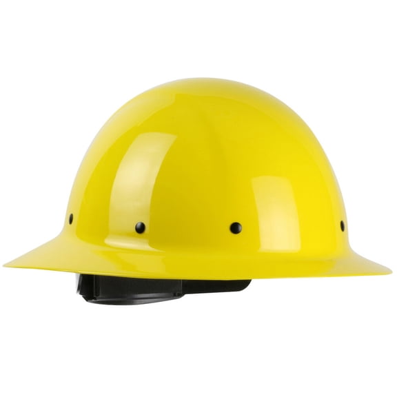 Protective Industrial Products Dynamic Wolfjaw Hard Hat Yellow Full Brim Smooth Dome