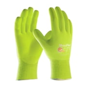 Protective Industrial Products Hi-Vis Yellow Maxiflex Ultimate Nylon/elastane Gloves 2X 12 Pairs