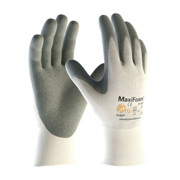 Protective Industrial Products Gloves White Maxifoam Premium Seamless Knit Nylon Xs 12 Pairs Of Gloves