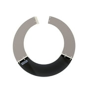 MSA 697410 V-Gard Sun Shield - Standard V-Gard Hat/Full Brim Attachment, Polyurethane Brim Extender, Smoke-Tinted Lexan, Added Sun & Heat Protection, Reusable & Replaceable Hard Hat Accessory