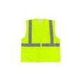 thumbnail image 1 of PIP Zipper Safety Vest ANSI Type R Class 2 302-0702Z-LY/2X, 1 of 2