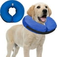 thumbnail image 1 of Protective Inflatable Dog Cat Collar Soft Pet Recovery Collar Elizabethan Collar For Small Large Dogs Not Block Vision E-Collar, 1 of 6