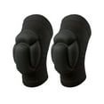 thumbnail image 1 of Protective Knee Pads Sponge Collision Avoidance Support for Dancing Volleyball Skating Yoga Kneeling Heavy Duty Breathable Guard Pair Black 17 Inch, 1 of 7