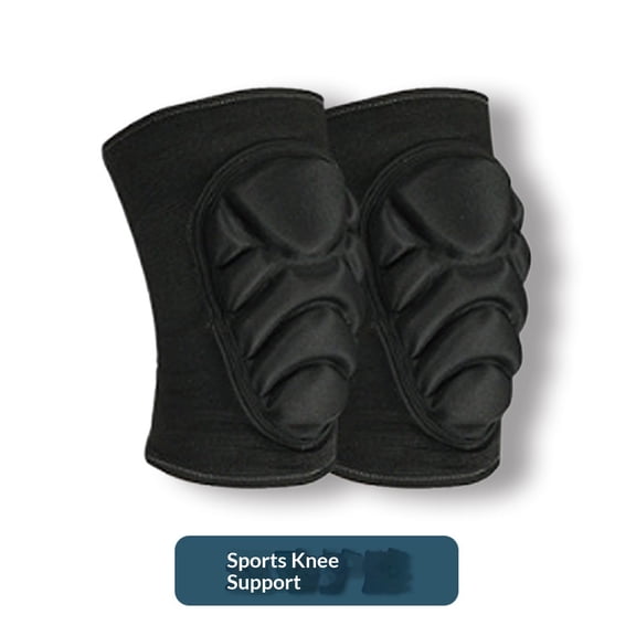 Protective Knee Pads, Thick Sponge Anti-slip, Collision Avoidance Knee Sleeve 2 Pack Skate Pads Skateboard Pads Mountain Bike Pads,XL