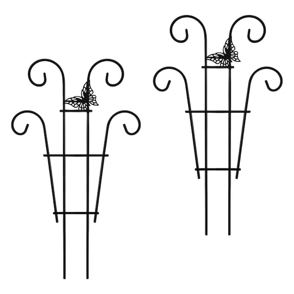 Protective Layer Metal Plant Ladder Strong For Tomato Cucumber Grape And Other Climbing Vegetables Flowers