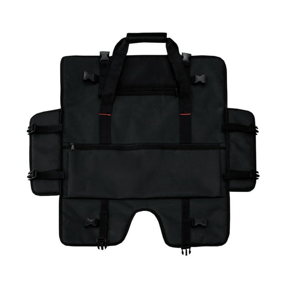 Protective Monitor Carrying Bag for 20-24 inch LCD Screens - Padded Travel Case with Handle, Dustproof Computer Monitor Cover for Desktop Screens & Accessories