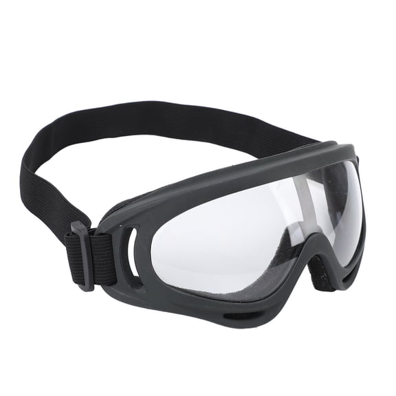 Protective Outdoor Goggles with Memory Foam, Stable, Non,Slip Design for All,Day Comfort Clear