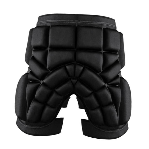 Protective Pants Padded Protector Pants Sports Pants Protector for Cycling Skiing Snowboard - Black,