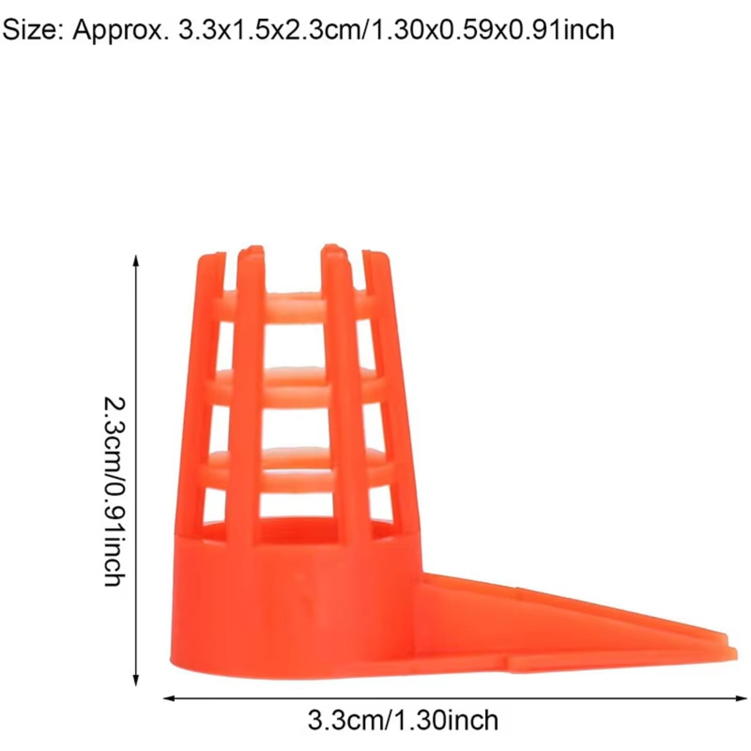 Protective Plastic Queen Bee Cages 60 Pcs Cell Protection