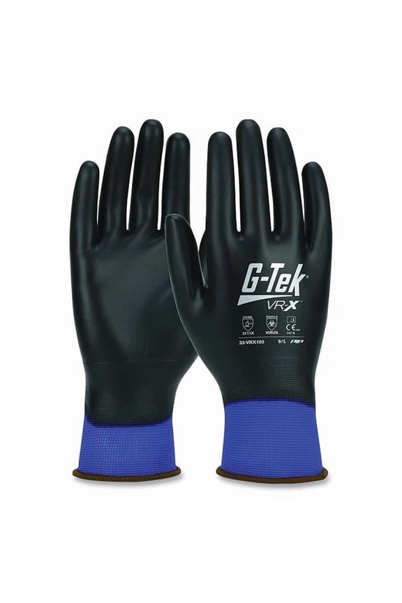 112-33-VRX180-M G-Tek VR-X Full Coated PU Foam Gloves - Medium