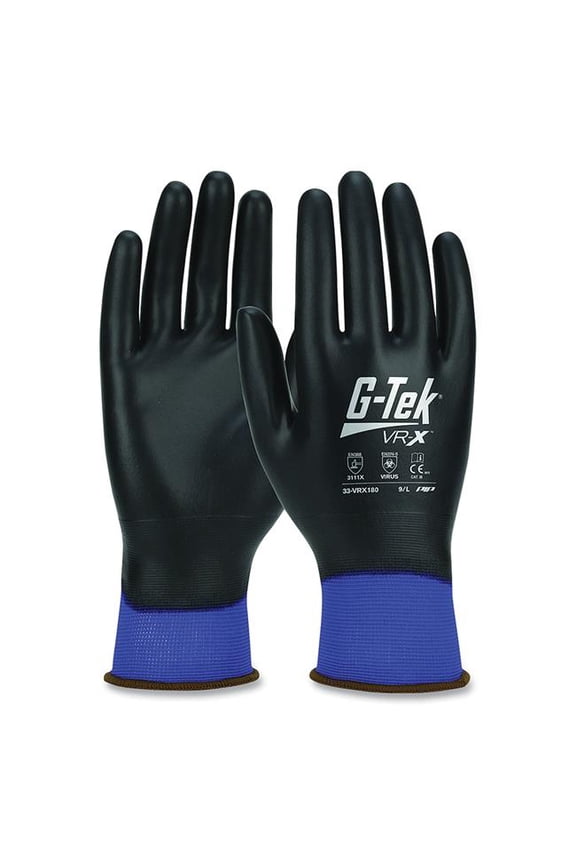 112-33-VRX180-XL G-Tek VR-X Full Coated PU Foam Gloves - Extra Large