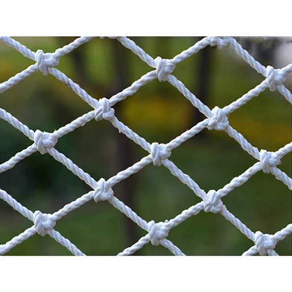 Protective Protection Net for Swing Set, Ceiling Hanging Bridge Decorative Nylon Rope Playground Safe Net for Kids (Size : 1x1M(3x3FT))