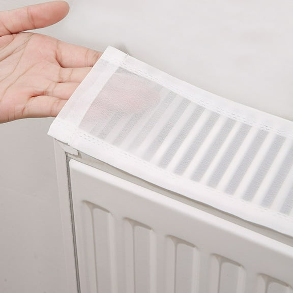 Functional White Radiator Cover With Magnetic Fixation For Easy ...