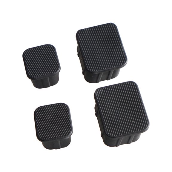 Protective Rubber End Caps set Front Axles Rubber Stoppers Covers Crash Rod End Caps Simple Installation for Vehicle 21-22