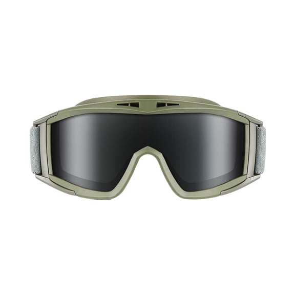 Protective Safety Goggles with Anti-Fog Anti-Scratch Coating, ANSI Z87.1+ Certified, Clear Lens for Outdoor Work, Construction, Cycling, and Shooting Range, Includes 2 Lenses and Storage Bag