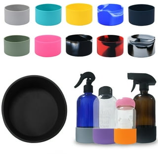6 Pieces Protective Silicone Sleeve Bottom Base Accessories for 16 oz Spray  Bottles, Makeup Glass Bottle Silicone Cover Non Slip Cosmetic Spray Bottom  Cover for 12 to 24 oz Sport Water Bottle, 6 Color