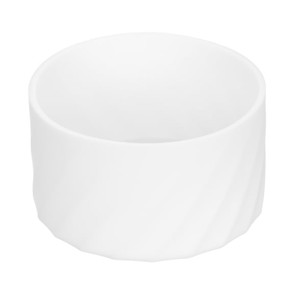 Protective Silicone Boot Non Slip Tumbler Bottom Sleeve Protector Cover White