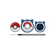 Protective Silicone Case for Pok mon Go Plus + 2023, Cover Case for Pokemon Go Plus Plus with Wrist Strap