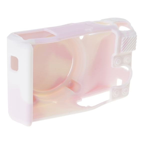 Protective Silicone Case for SX740/730 Camera Soft Rubber Body Covers with Removable Lens Caps