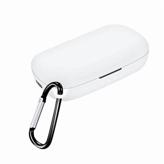 Protective Silicone for Case with Keychain for Truebuds Headset Shockproof Cases Carrying Pouch Props