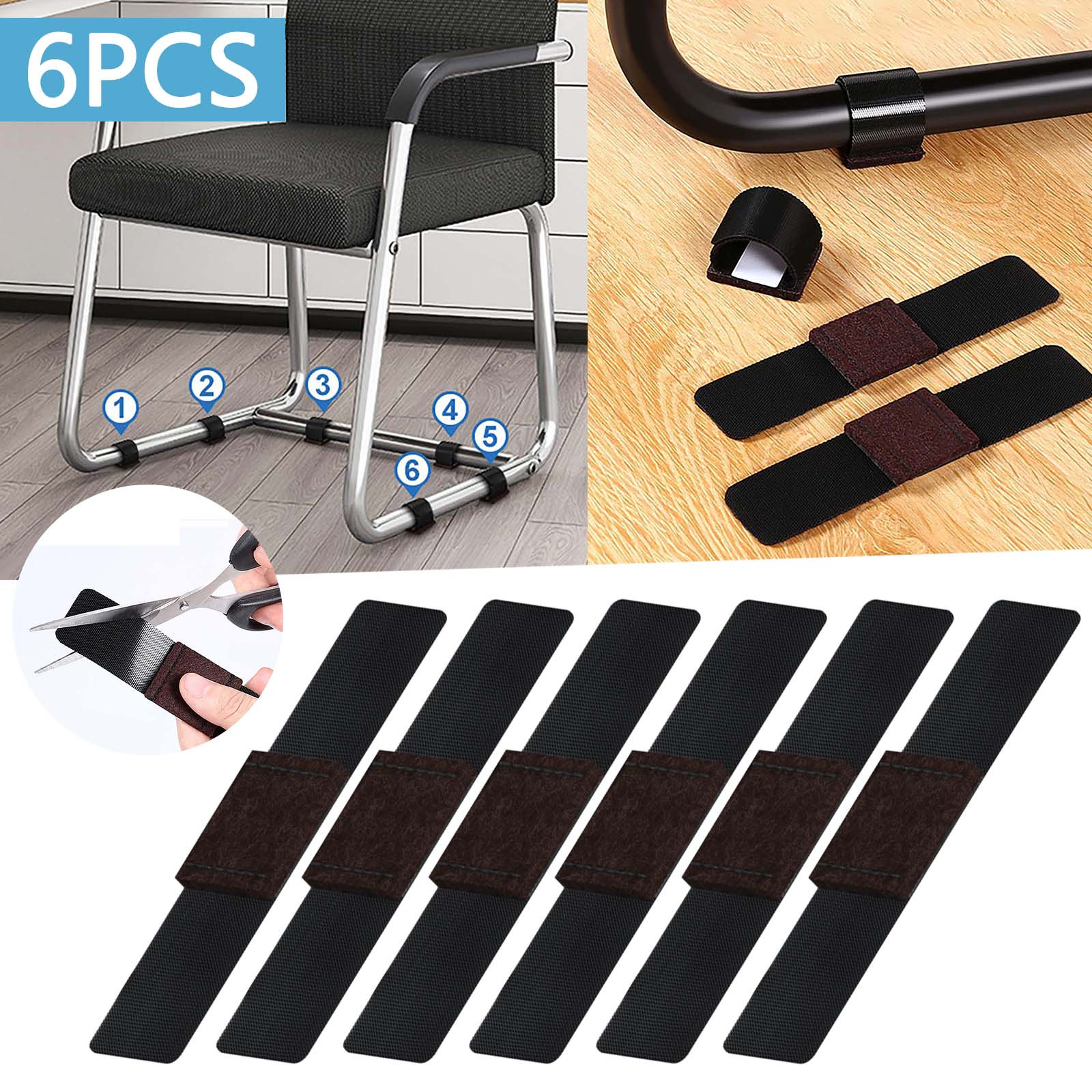 Protective Spray for Garden Furniture Pet Furniture Protector Protective Films for Cat Furniture 6PCS Chair Foot Pad With Hook And Loop Fasteners Wraparound Floor Protector For Chair Sled Base Walmart...