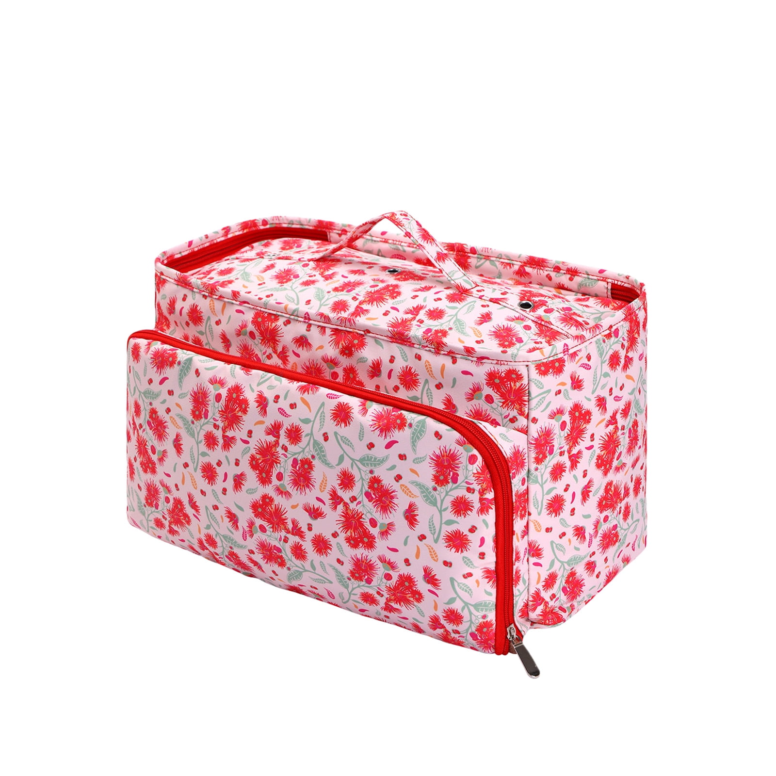 Protective Storage Bag For Knitting Accessories Crochet Hook Organiser with Soft Interior And Multiple Sections