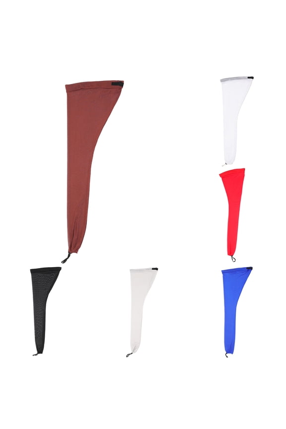 Protective Style Bonnet, Long Tube Net Cap for Dreadlocks & Braids, High Elasticity for Night, Swimming, Sports & Travel Royal Blue