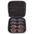 thumbnail image 1 of Protective Sunglasses Travel Pouches Adjustable 4/7 Slot Eyeglasses Holder Storage Box Sunglass Storage Holder for Eyewear Watch Jewelry (Style A), 1 of 10