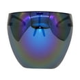 thumbnail image 1 of Protective Sunglasses Visor, Czzoypi Full Face Cover UV400 Unisex, Plastic Frame Composite Lens Anti-Fog Breathable for Sports Outdoor Activities, Blue, 1 of 2
