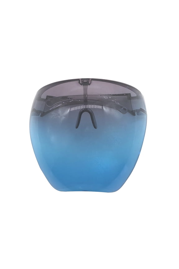 Protective Sunglasses Visor, Czzoypi Full Face Cover UV400 Unisex, Plastic Frame Composite Lens Anti-Fog Breathable for Sports Outdoor Activities