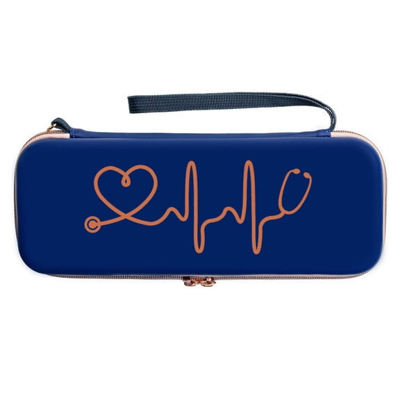 Protective Travel Organizers Case Suitable For Stethoscope And Blood Pressure Cuffs, Nursing Tools With Meshs Pockets