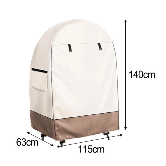 Protective Waterproof Cover For Outdoor Egg Chair For Wicker Patio Basket Chair