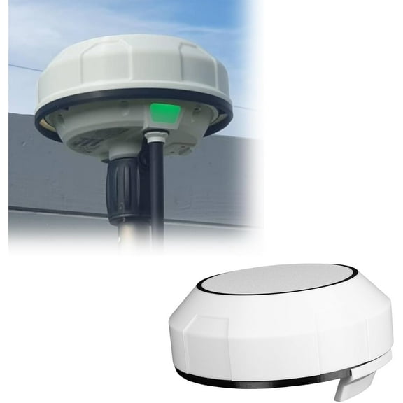 Protective cover for RTK antenna Compatible with Mammotion Luba 2 & Yuka, weatherproof antenna protection, tool-free click installation