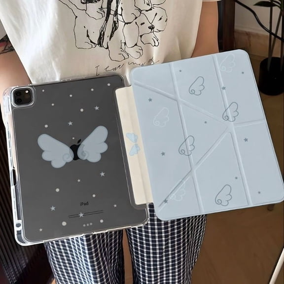 Protective for iPad Case M2 Air6 M3 Air7 Mini4/5/6 25s A16 M4 24s Pro11 Air 11 Gen5/6 Air2 10th Gen Gen11th Gen7 Gen8 Gen9 Pro 12.9 Air4/Air5 Air 13 Inch Cartoon Cute Tablet Cover