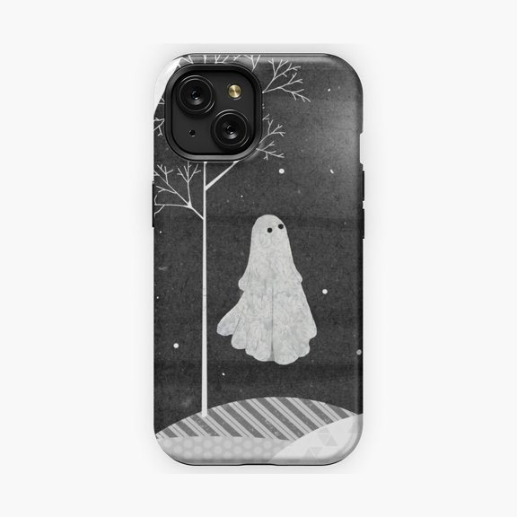 Protective iPhone Case Abstract Character Art Phone Case Unique Illustration IP13/14 Magnetic MagSafe Compatible