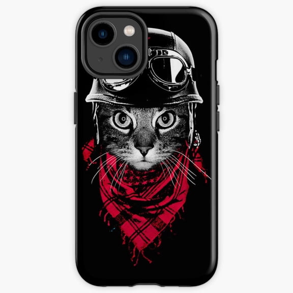 Protective iPhone Case Adventurer Cat Classic Retro Fantasy Game Rpg Class Cover IP16 Magnetic MagSafe Compatible