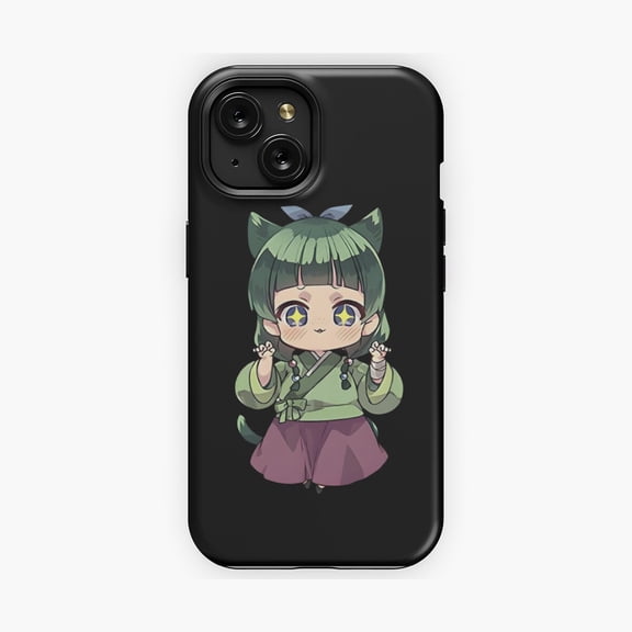 Protective iPhone Case Apothecary Diaries Inspired Character Art Phone Case IP15 Magnetic MagSafe Compatible