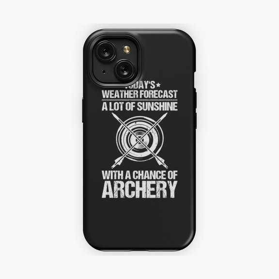 Protective iPhone Case Archer Archery Bow Hunting Bowman Arrow Bow Hunter Phone Case Hunting Archery Fans IP16 Magnetic MagSafe Compatible