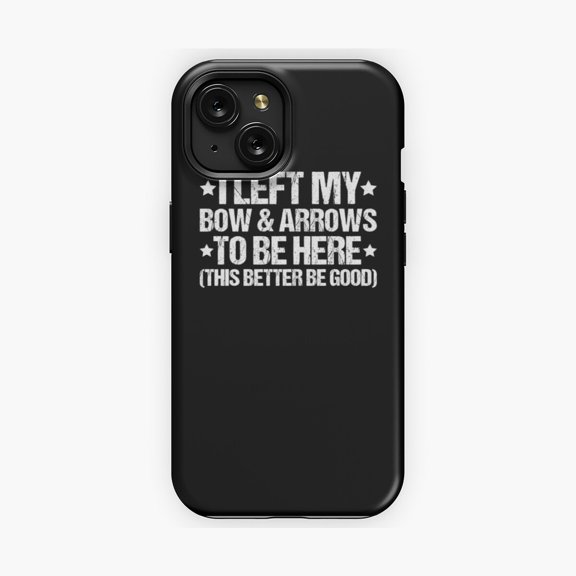 Protective iPhone Case Archer Archery Bow Hunting Bowman Arrow Bow Hunter Phone Case Hunting Enthusiasts Version Two IP13/14 Magnetic MagSafe Compatible