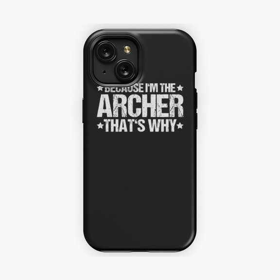 Protective iPhone Case Archer Archery Bow Hunting Bowman Arrow Bow Hunter Phone Case Outdoor Enthusiasts IP13/14 Magnetic MagSafe Compatible