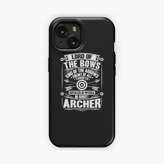 Protective iPhone Case Archer Archery Bow Hunting Bowman Arrow Bow Hunter Phone Case Outdoors Fans IP13/14 Magnetic MagSafe Compatible