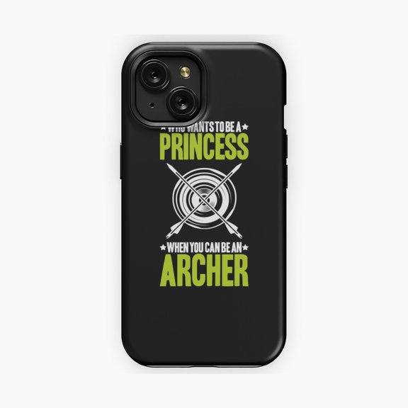 Protective iPhone Case Archer Archery Bow Hunting Bowman Arrow Bow Hunter Phone Case Sports Fans Version Three IP13/14 Magnetic MagSafe Compatible