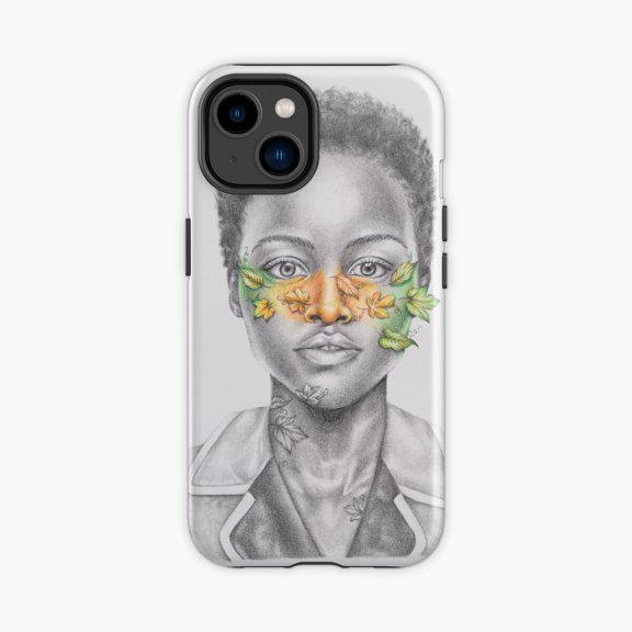 Protective iPhone Case Autumn Wind Artistic Design Phone Case IP15 Magnetic MagSafe Compatible