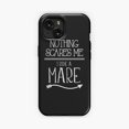 thumbnail image 1 of Protective iPhone Case Barrel Racing Mare Riding Quote Phone Case Fast Rodeo Motivation Shell IP 15ProMax Magnetic MagSafe Compatible, 1 of 5