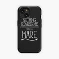 thumbnail image 1 of Protective iPhone Case Barrel Racing Mare Riding Quote Phone Case Fast Rodeo Motivation Shell IP16 Magnetic MagSafe Compatible, 1 of 5