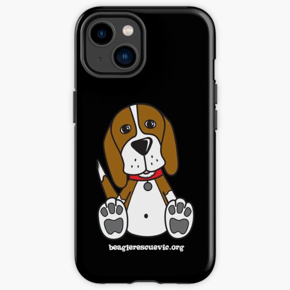 Protective iPhone Case Beagle Rescue Victoria Animal Welfare Charity Tribute Cover IP16 Magnetic MagSafe Compatible