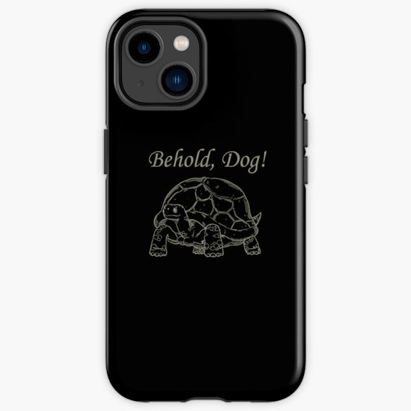Protective iPhone Case Behold Dog Fantasy Action Roleplay Game Saying Cover IP16 Magnetic MagSafe Compatible