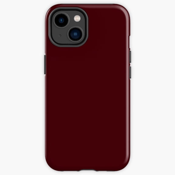 Protective iPhone Case Black Cherry Slim Shockproof Shell IP13/14 Magnetic MagSafe Compatible